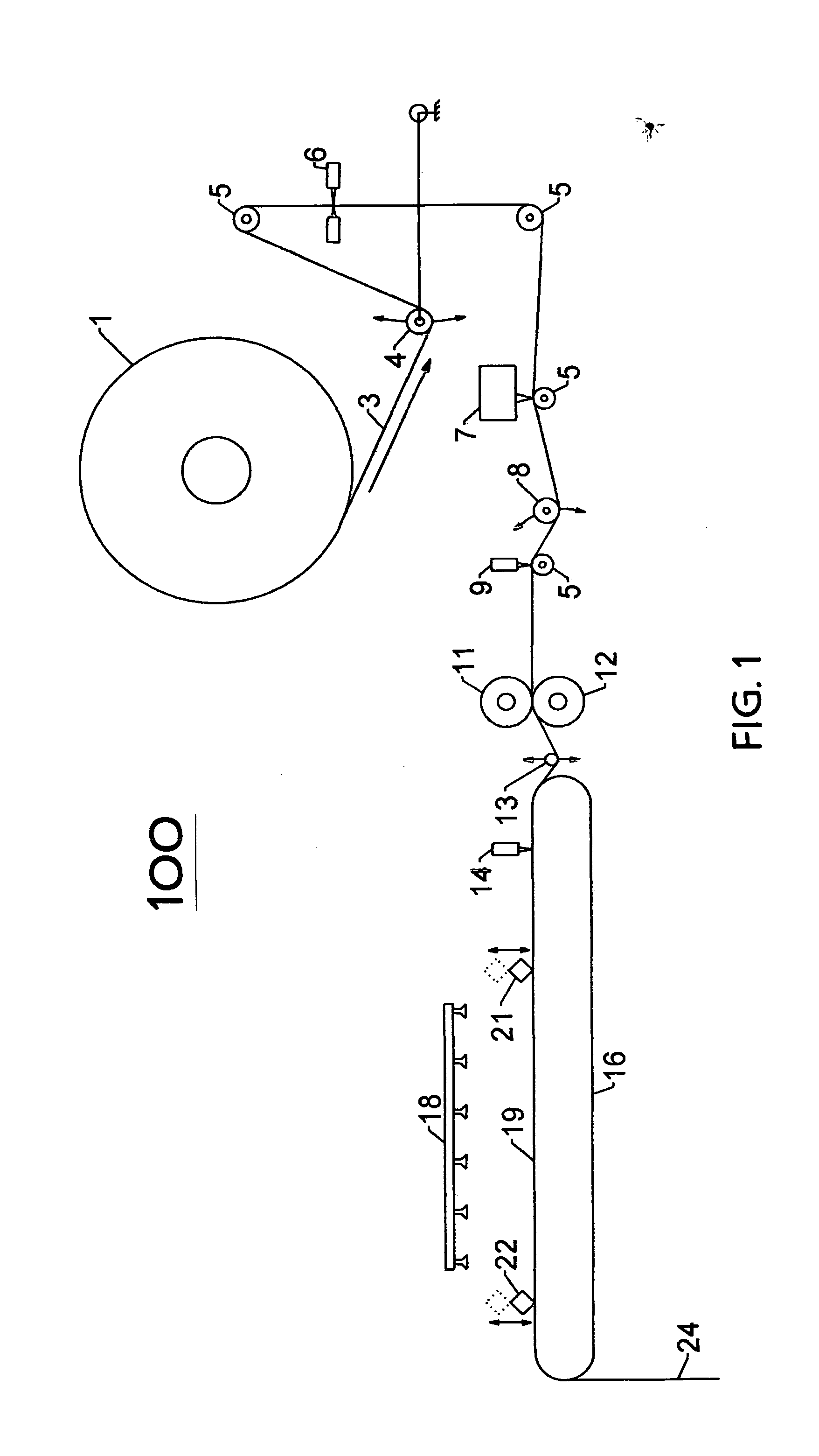 Method and apparatus for handling in-mold labels