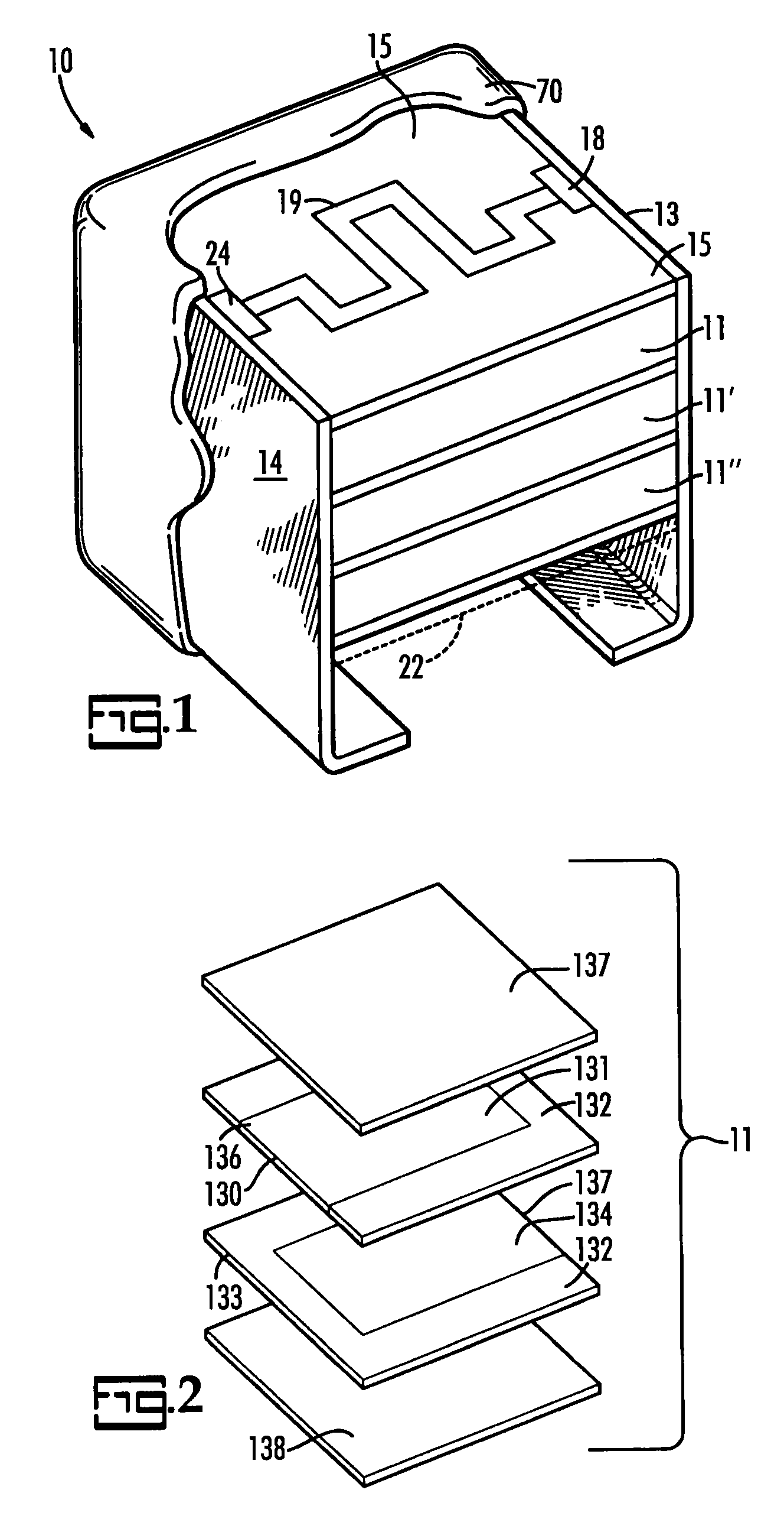 Externally fused and resistively loaded safety capacitor