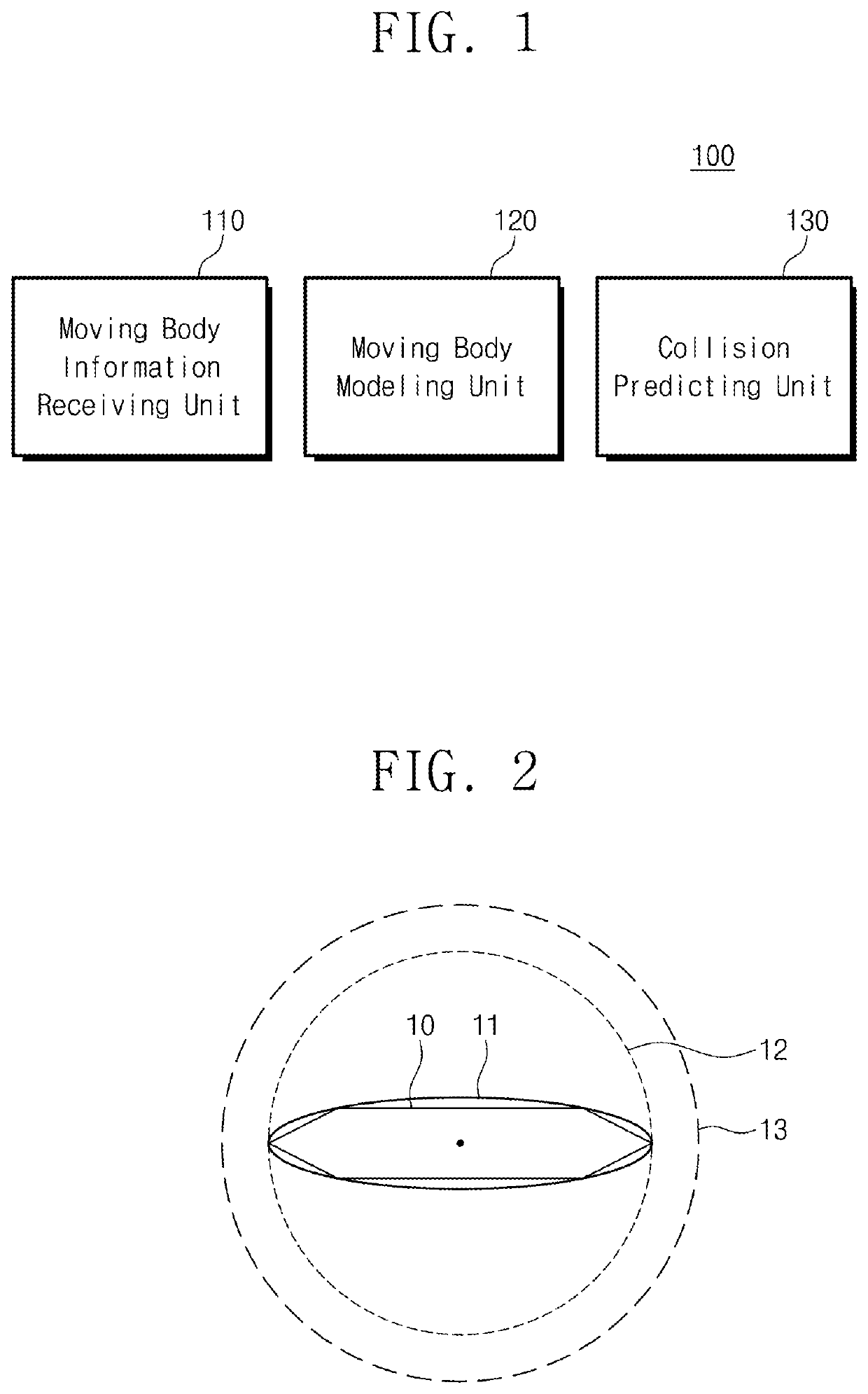 Method for predicting collision and avoiding conflict between multiple moving bodies
