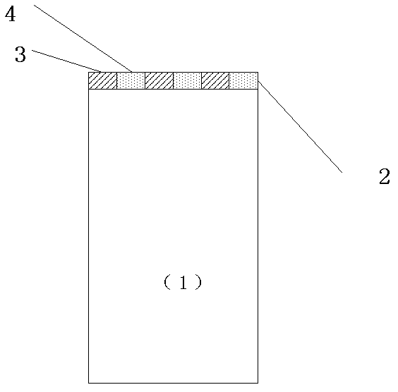 Method for measuring Young modulus of inlaid thin film