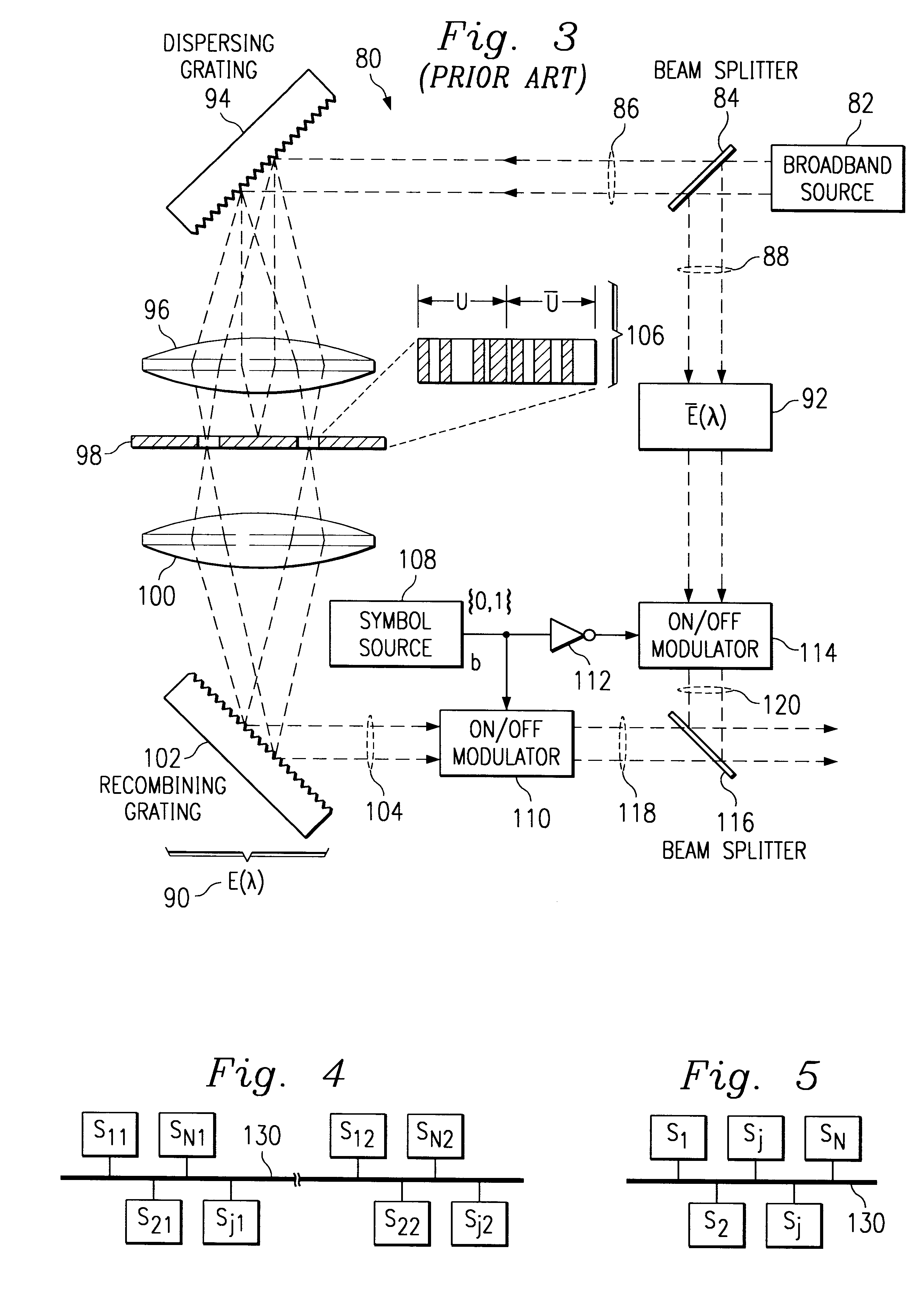 Optical CDMA system using sub-band coding