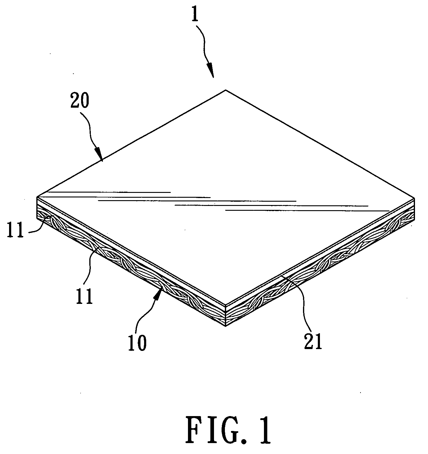 Composite panel and method of making the same