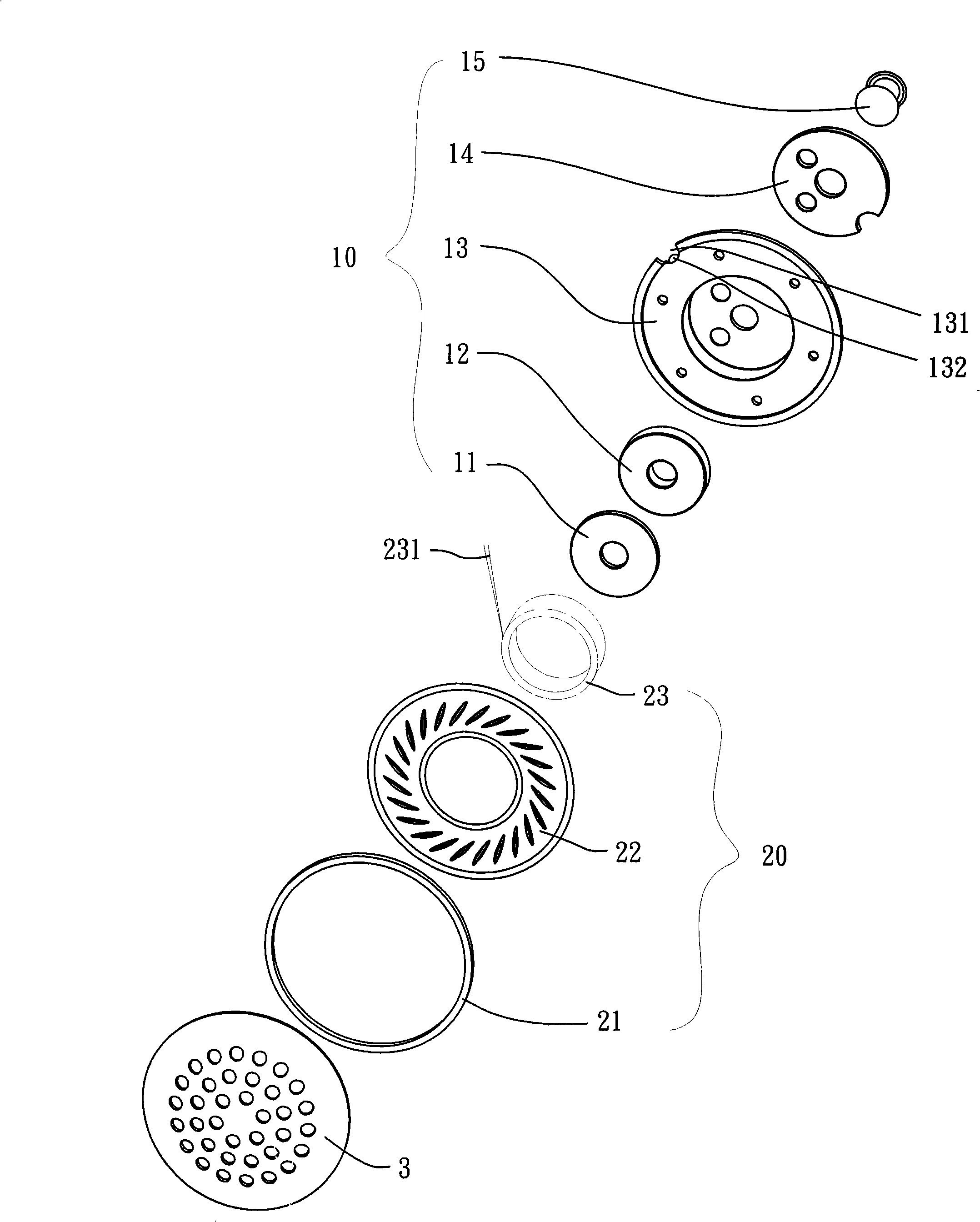 Loudspeaker and its manufacturing method