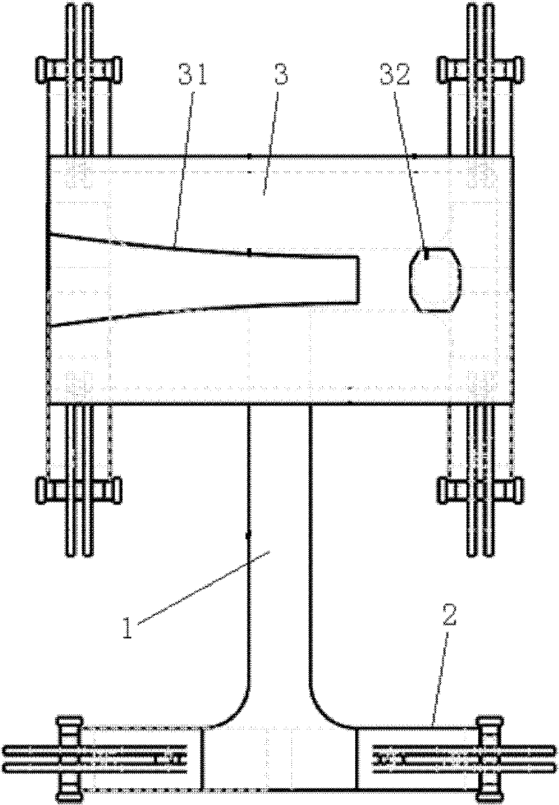 A fixture device for a ribbed anchor chain sensor on a deep-water floating platform
