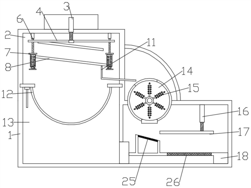 Disposable medical plastic waste treatment device