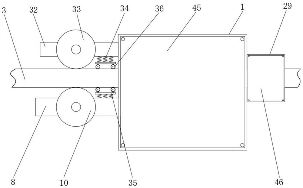 Environment-friendly power cable obstacle removing device