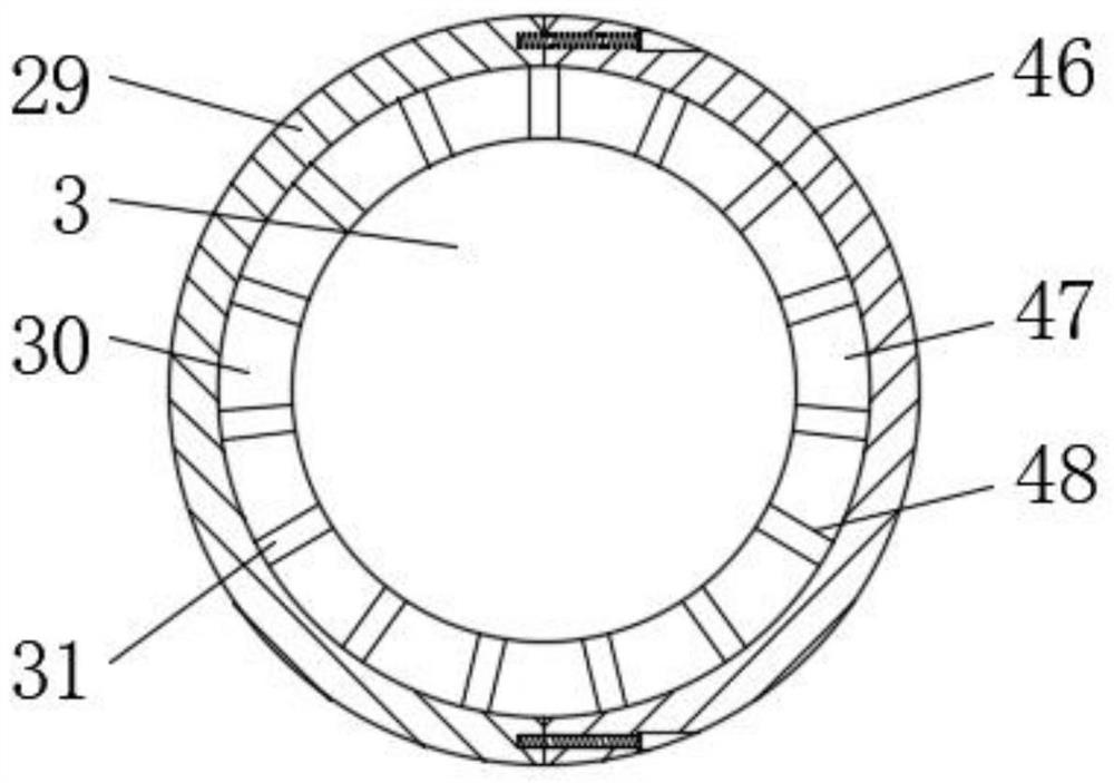 Environment-friendly power cable obstacle removing device