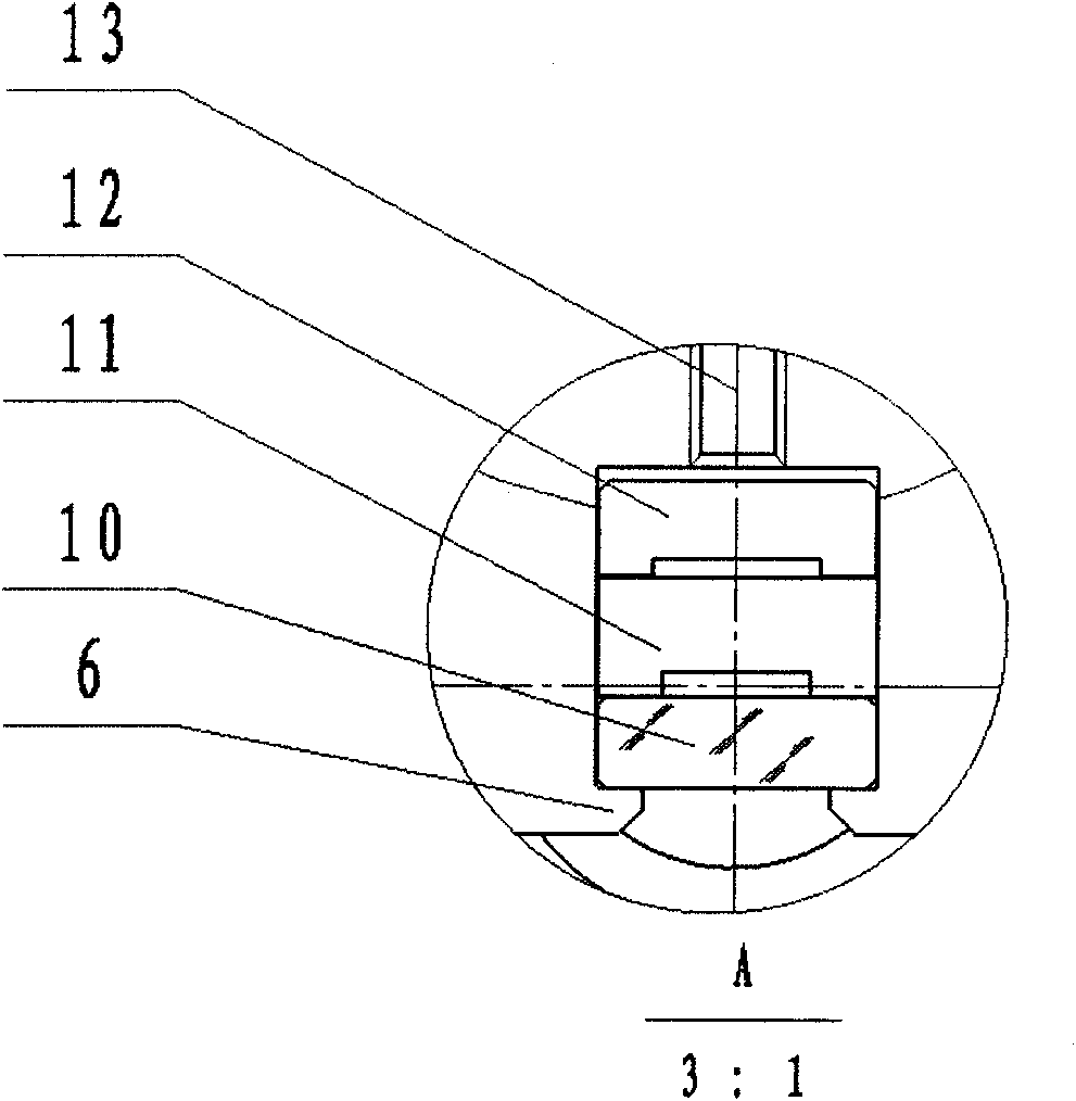 Inertia friction welding physical simulation test device