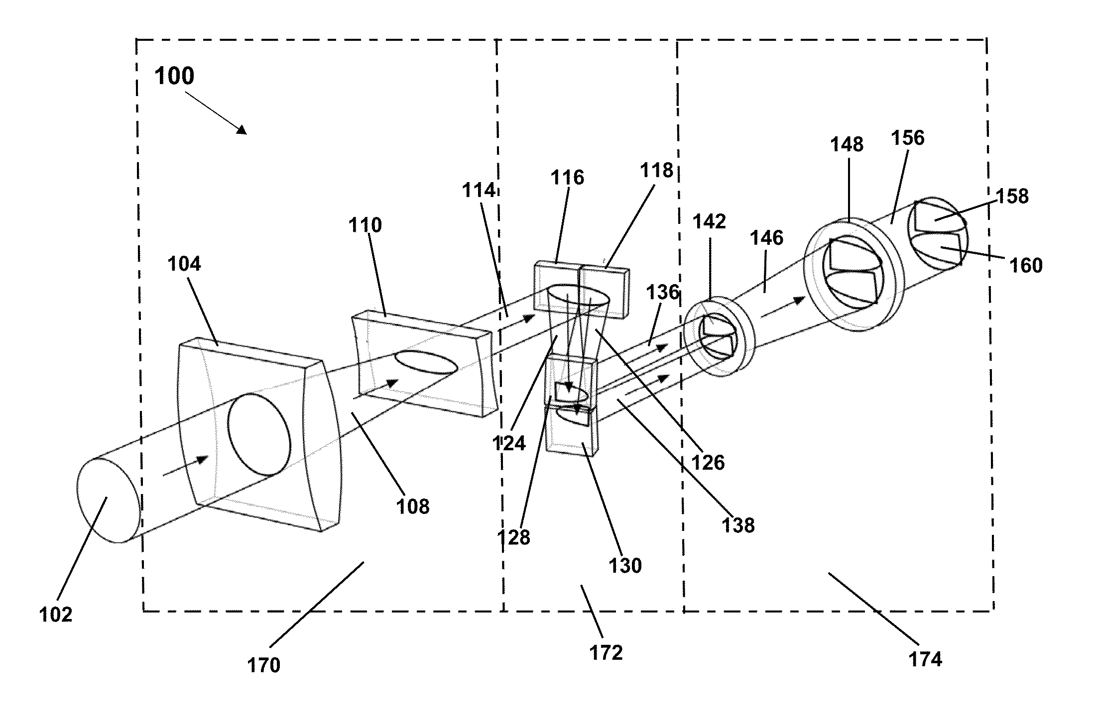 Optical slicer for improving the spectral resolution of a dispersive spectrograph