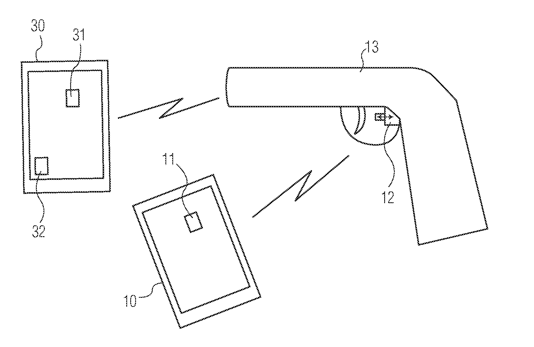 Secure smartphone-operated gun lock with means for overriding release of the lock