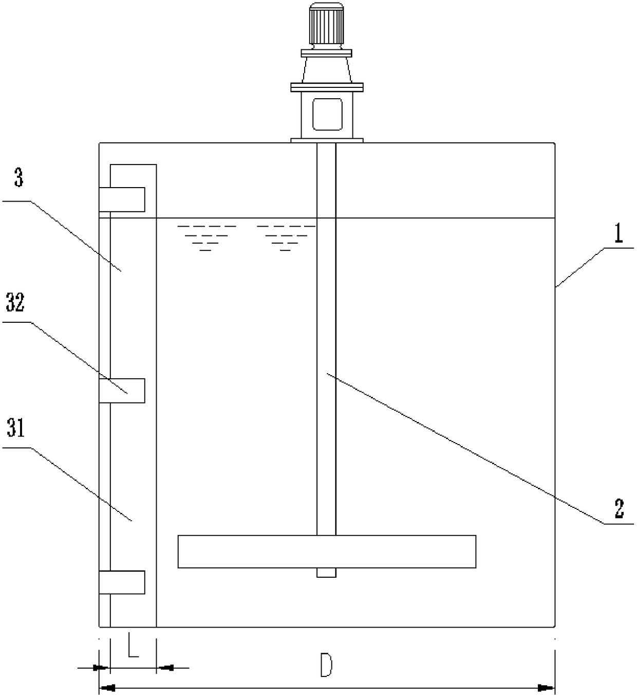 Lime slurry preparation device