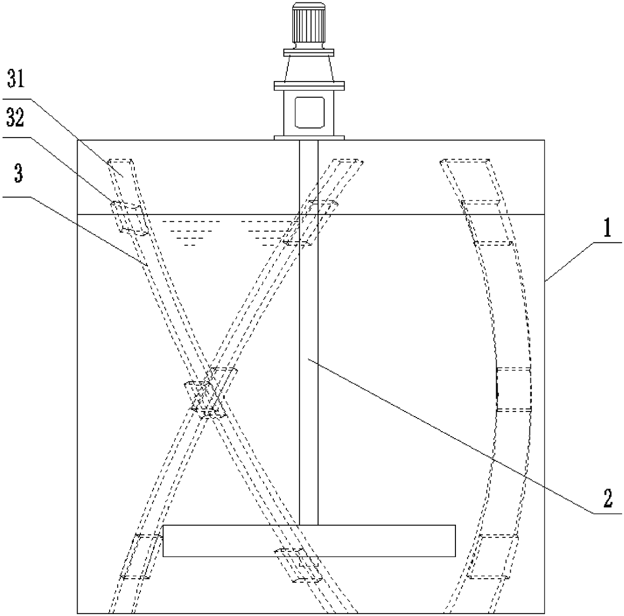 Lime slurry preparation device