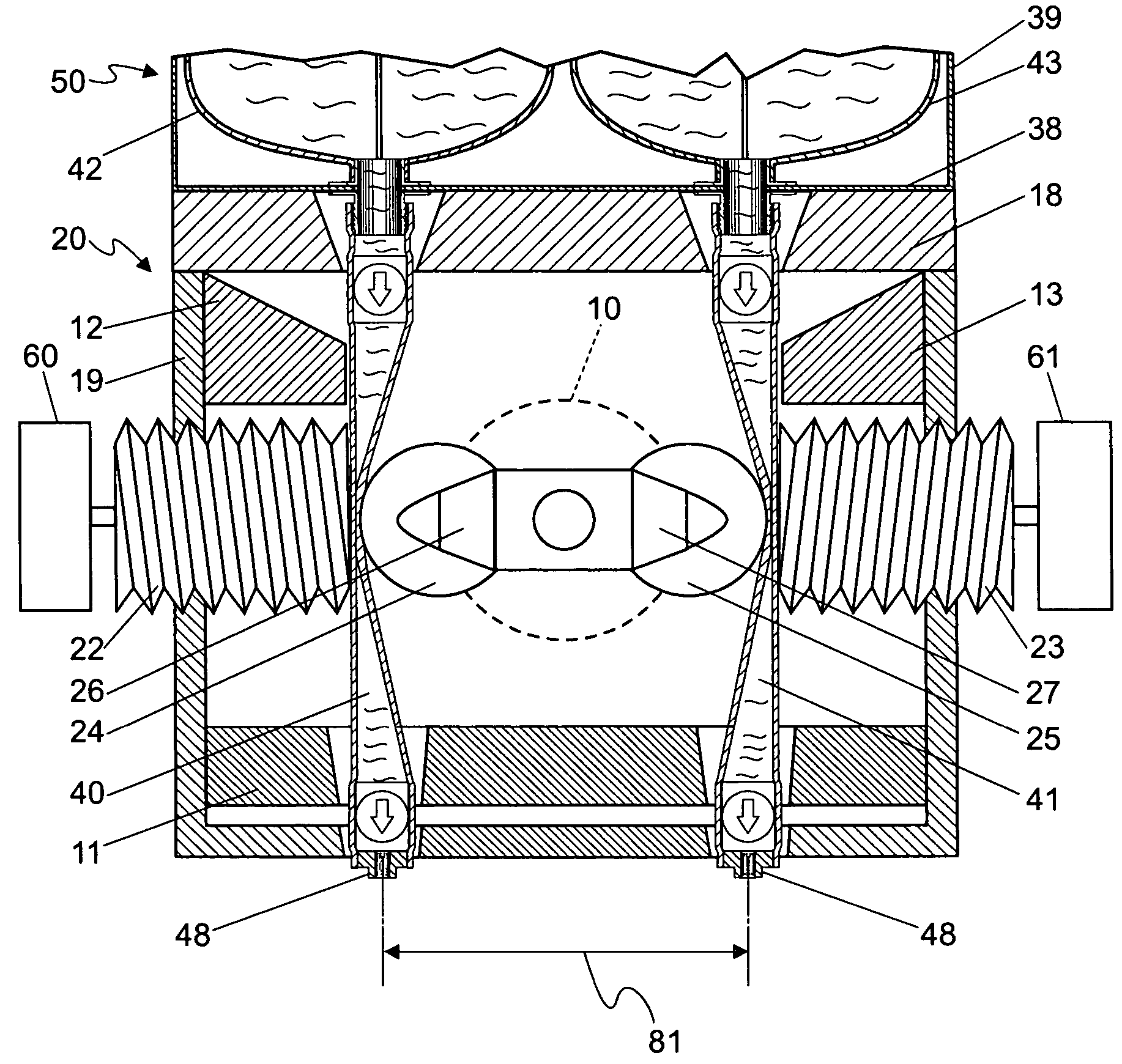 Food dispenser with pump for dispensing from a plurality of sources