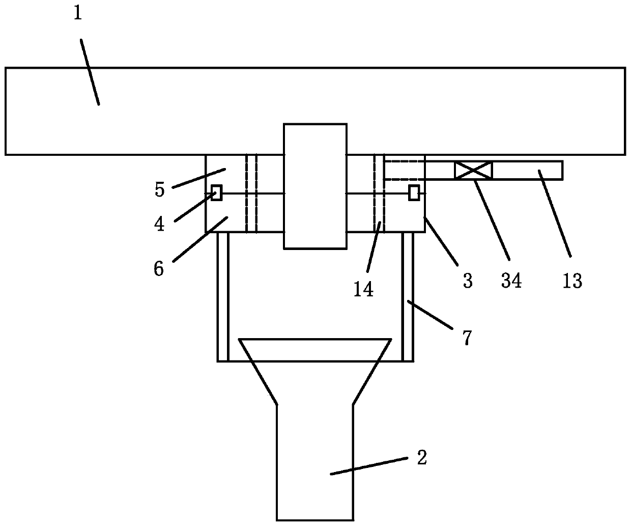 A fully enclosed argon protection device and protection method thereof