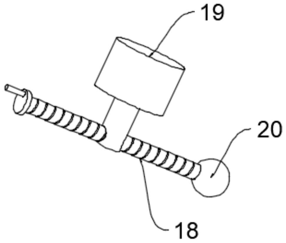 A high-efficiency sand screening device for building construction