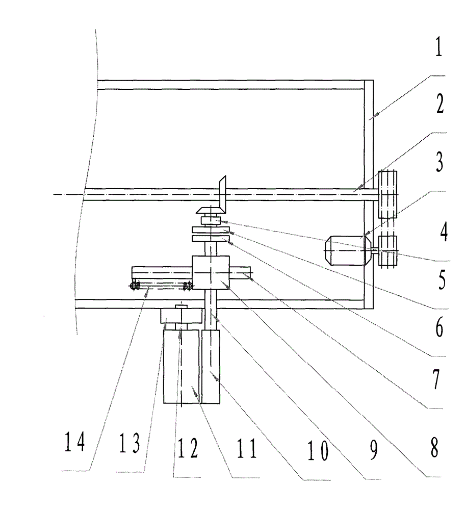 Plastic flat (round) filament winding device