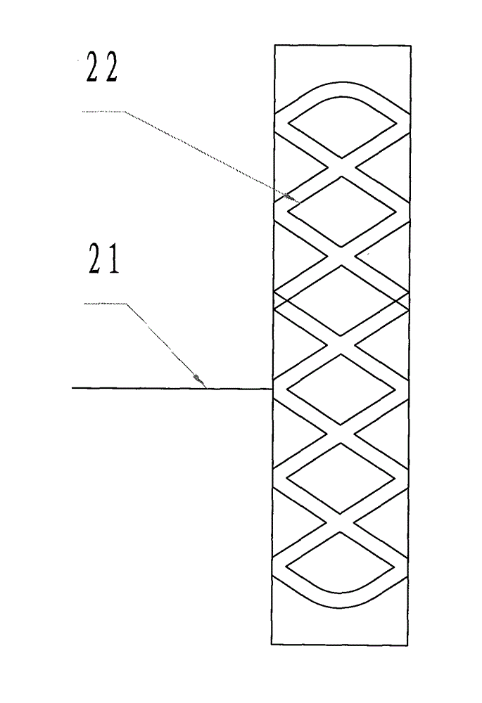 Plastic flat (round) filament winding device