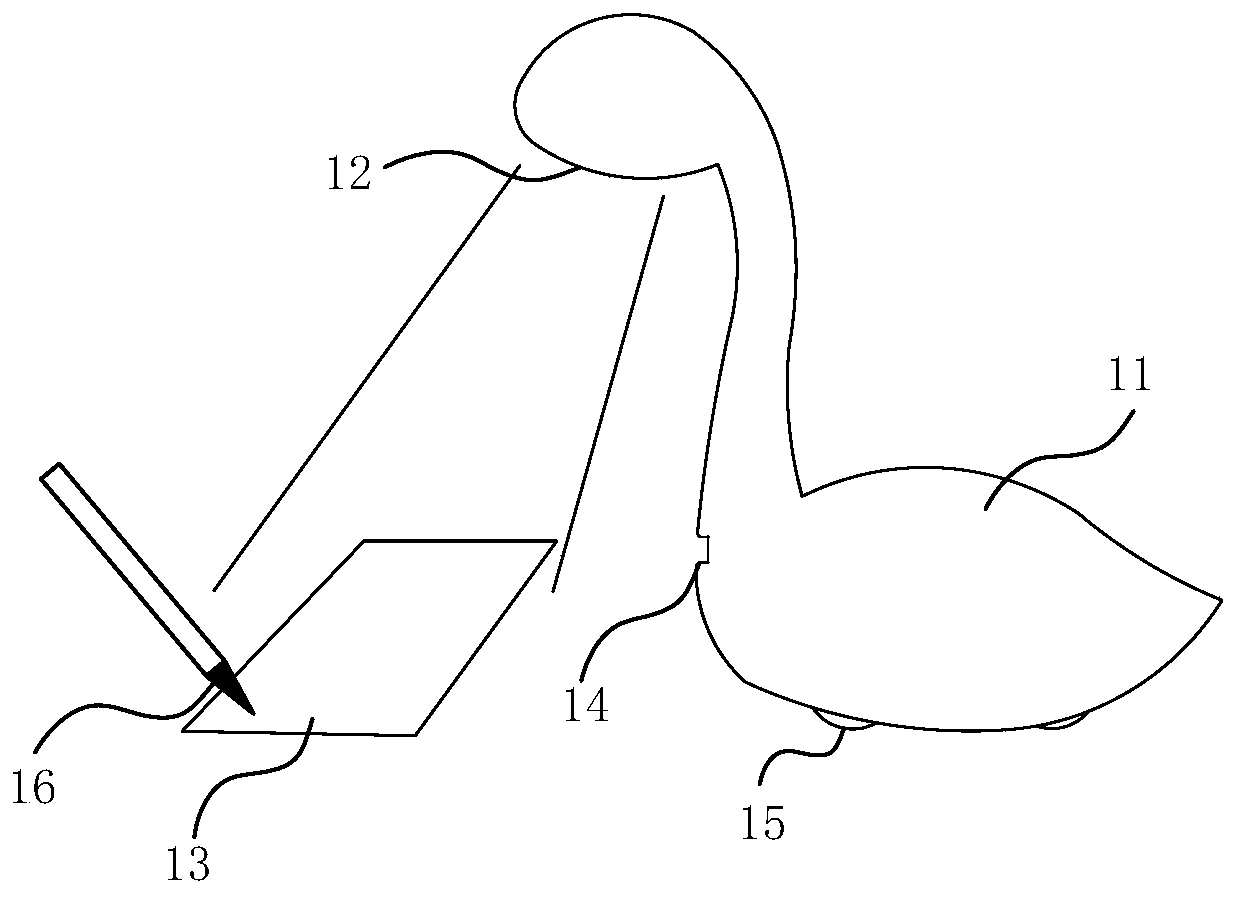 Drawing method and device, toy robot and readable storage medium