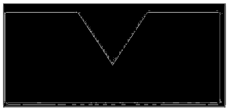 Trench etching technology and diode production method