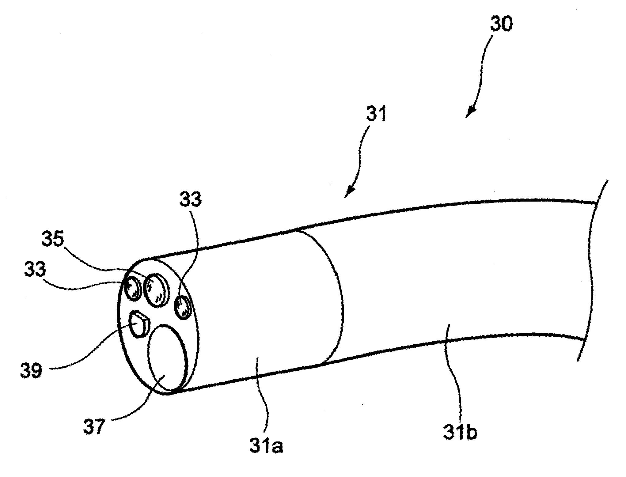 Endoscope optical system device and endoscope with the same