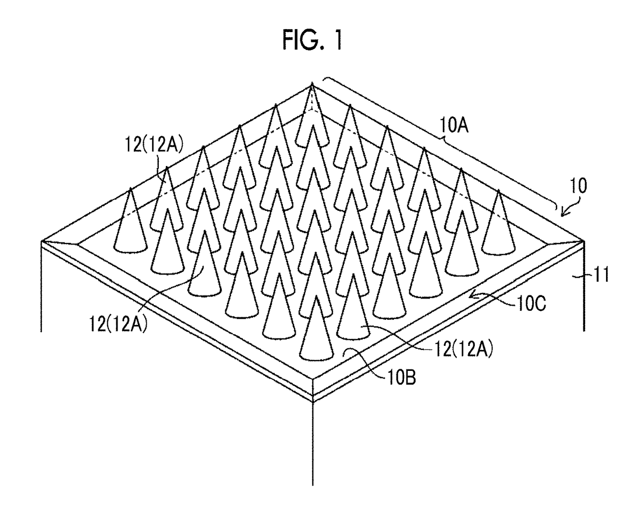 Production method of mold, manufacturing method of pattern sheet, production method of electroform, production method of mold using electroform, and original