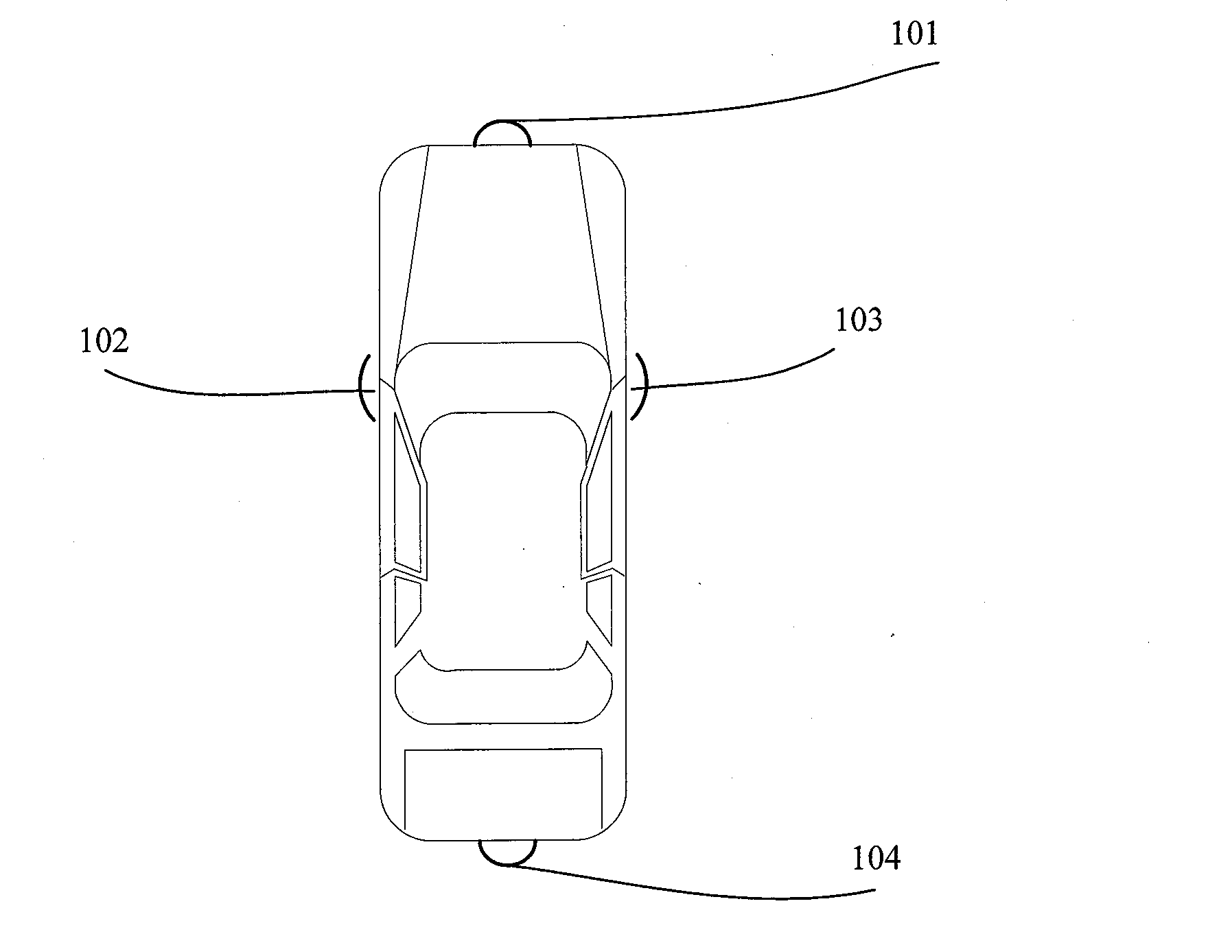 Method for synthesizing 360 DEG ring-shaped video of vehicle assistant drive