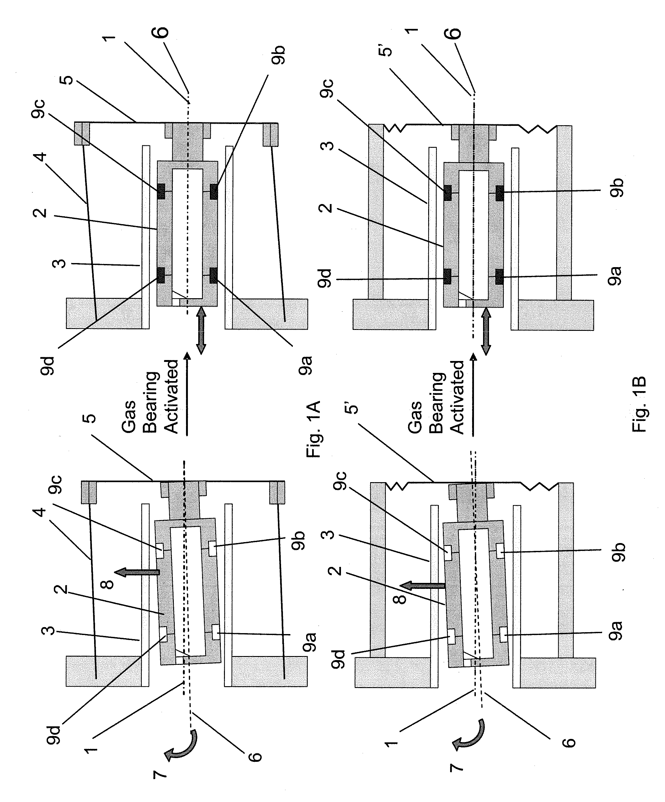 Method for Centering Reciprocating Bodies and Structures Manufactured Therewith