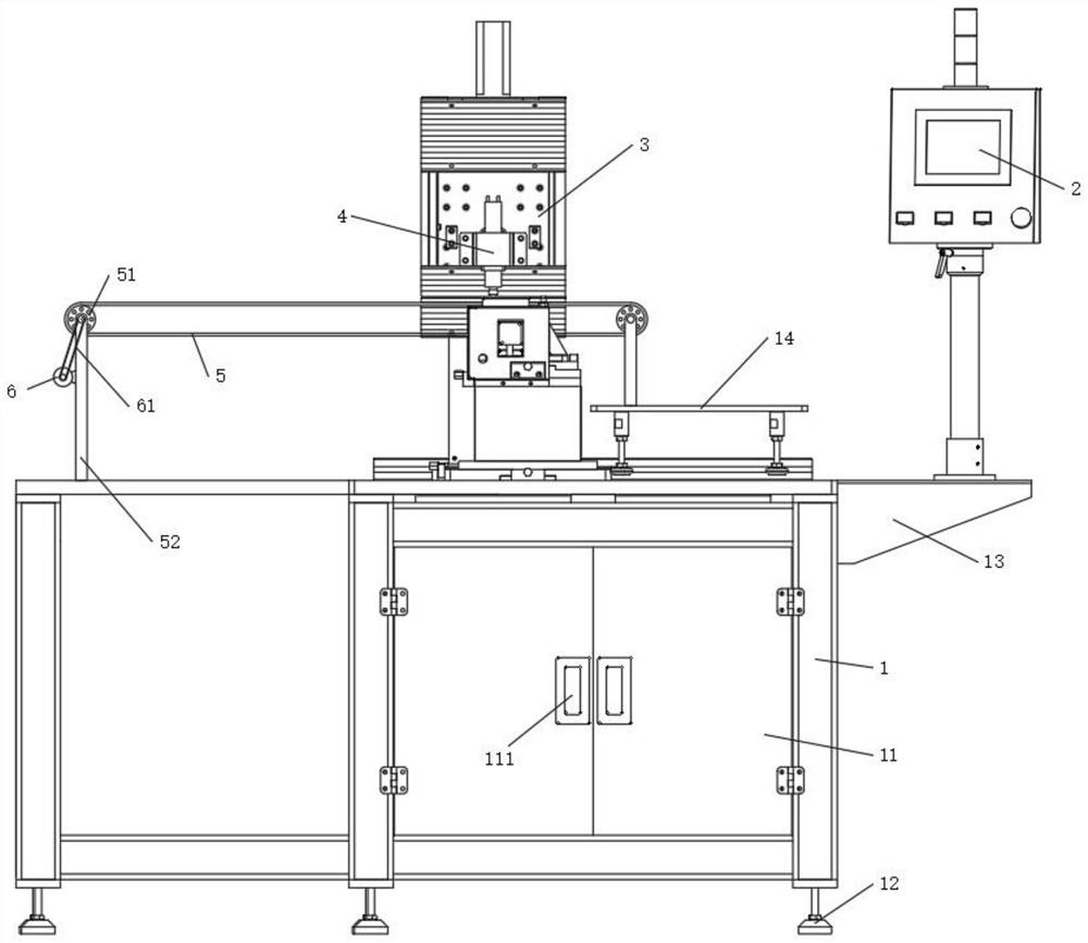 High airtight serrated sae flange clamp processing device