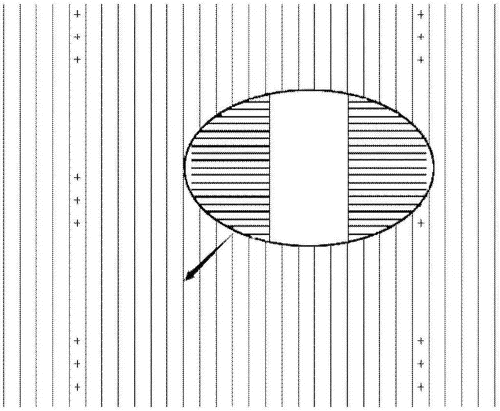 Side edge coupling raster of laser and preparation method for raster, and laser comprising raster