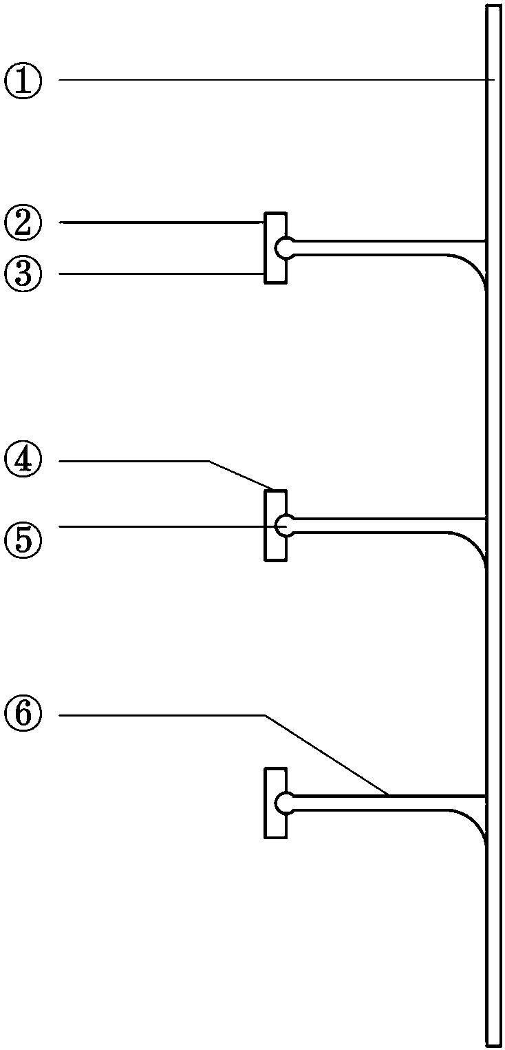 Smart price tag display device and application thereof