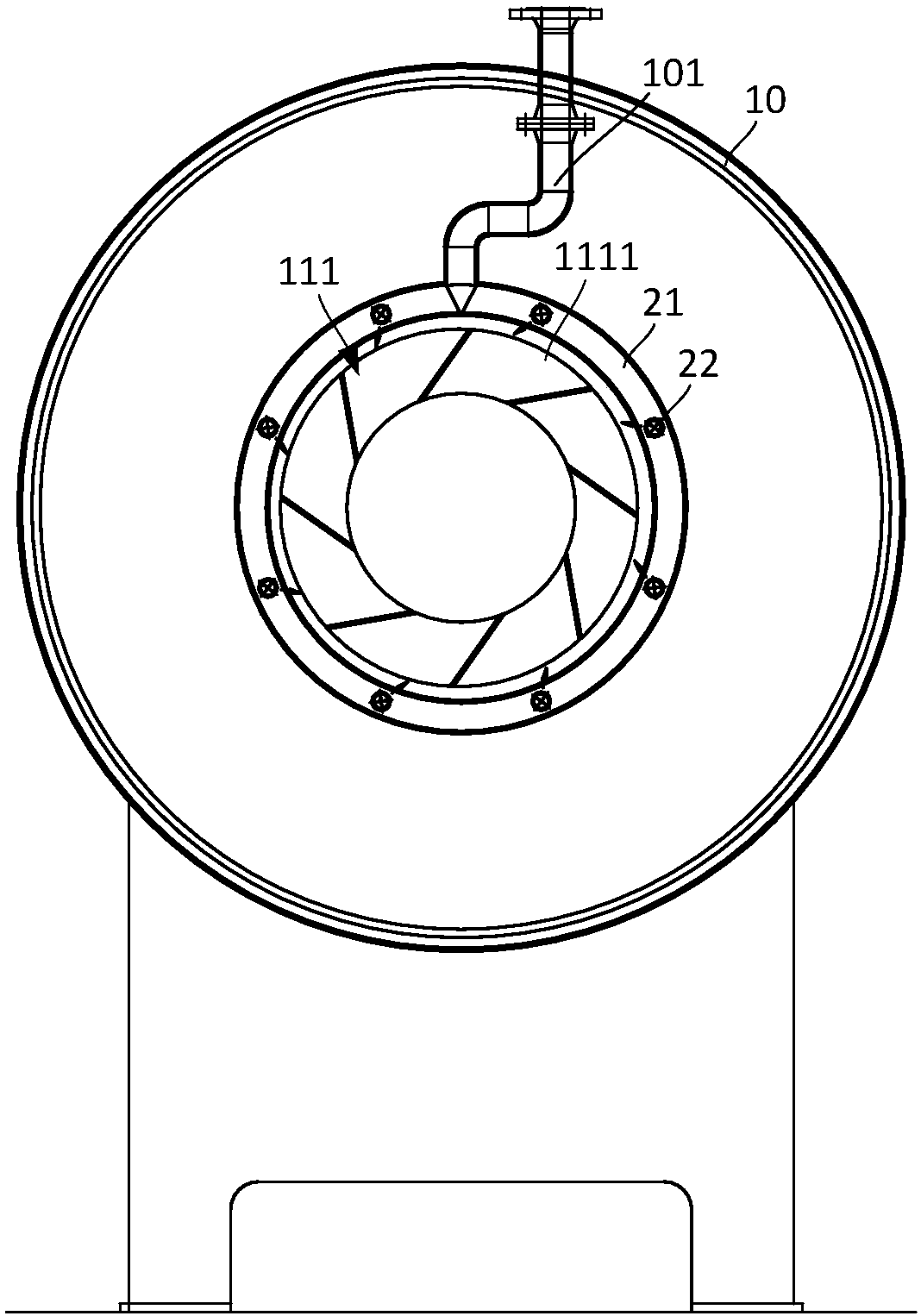 Auxiliary starting system and method for vacuum furnace motor