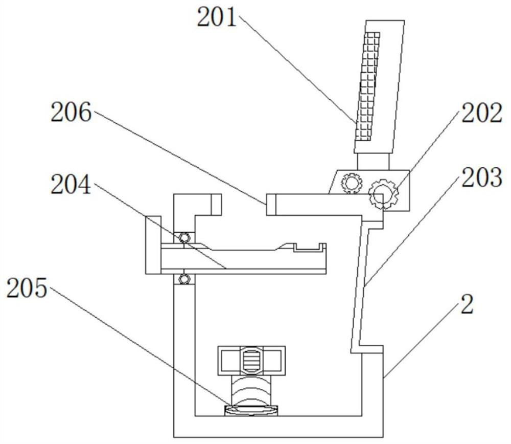 A device supporting device for mobile use in cardiology examination