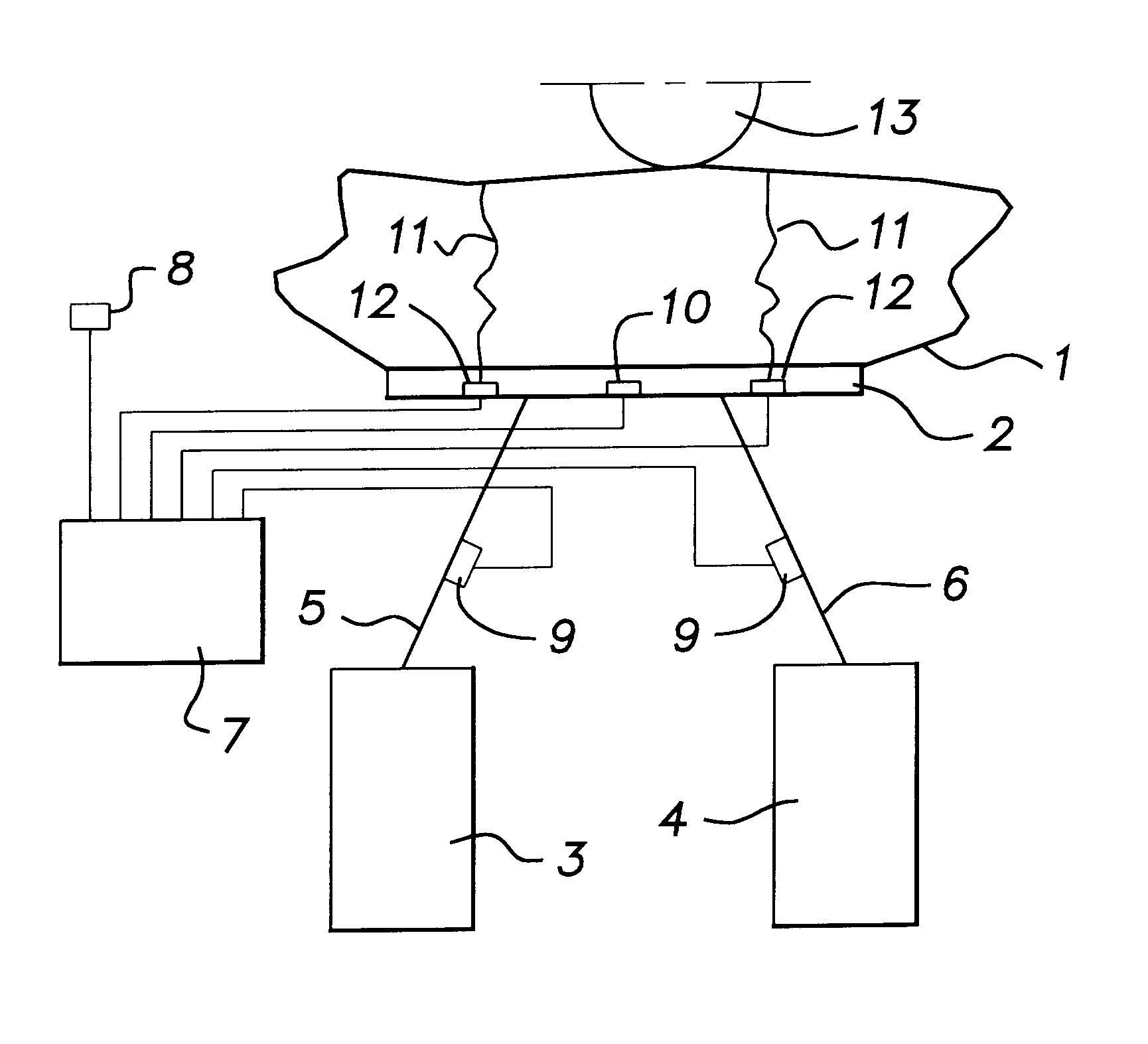 Method of filling an empty, flexible container, and a container device