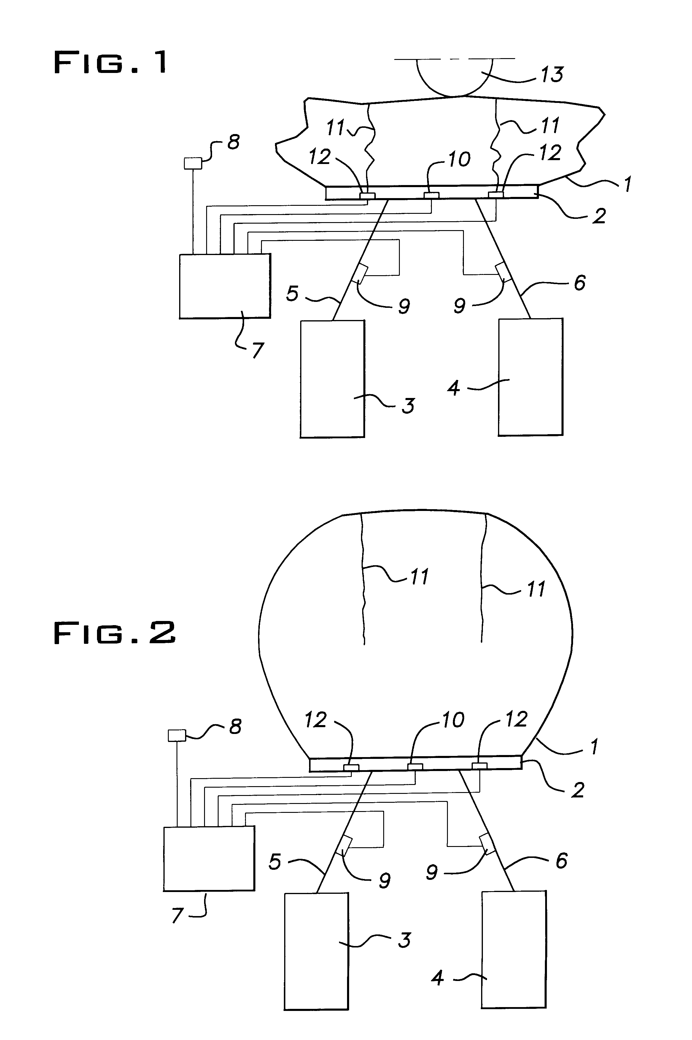 Method of filling an empty, flexible container, and a container device