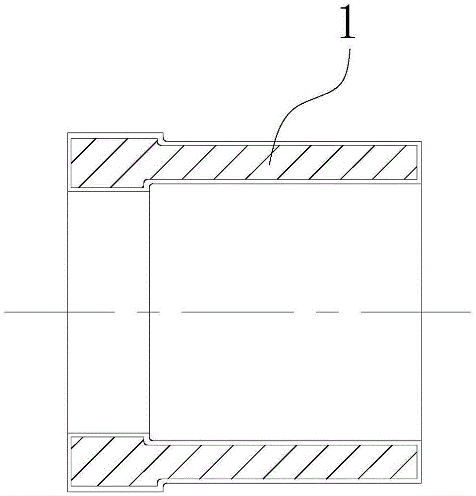 Profiling forging method of large cylinder forge piece provided with internal and external steps