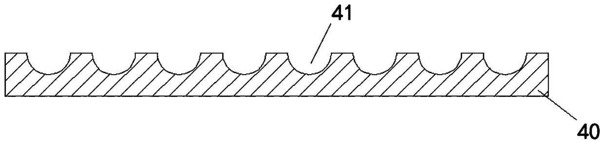 Flexible pressure sensor with interlaced microstructure and manufacturing method thereof