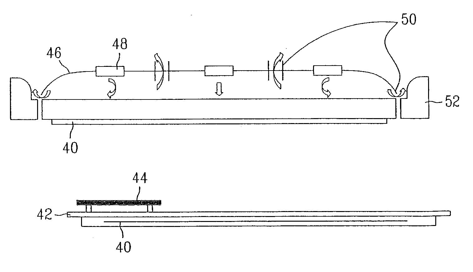 Cooling apparatus of plasma display panel and method for stabilizing plasma display panel