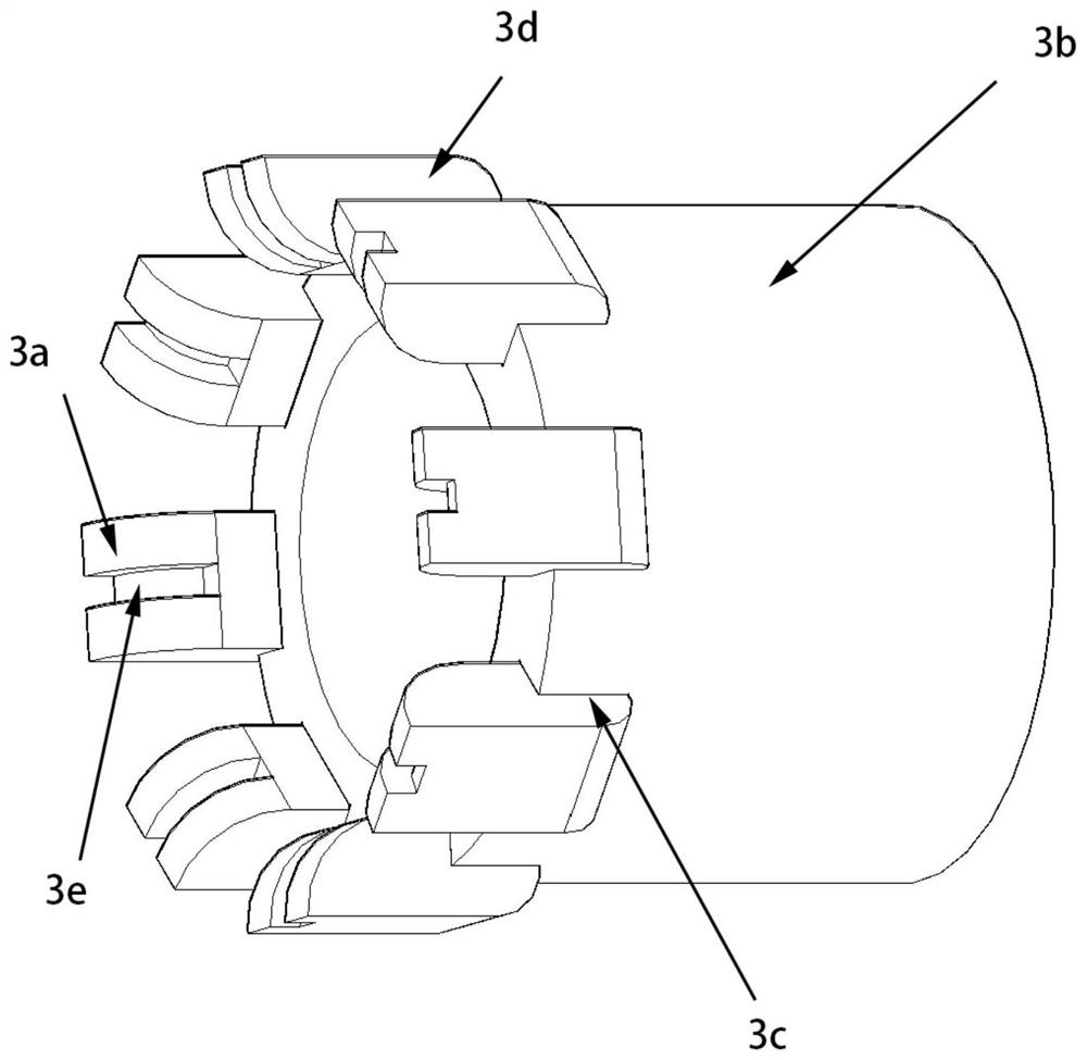 Positioning buckle push-rotation type unilateral bolt fastener