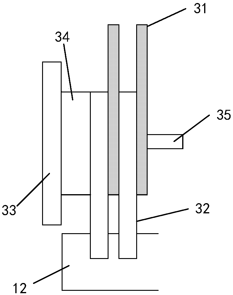 Electric-driving transmission device for electric vehicle and control method