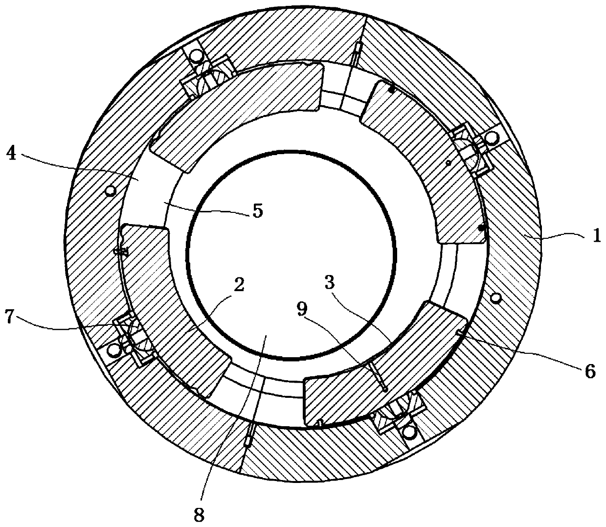A Bearing Structure Using Supercritical Carbon Dioxide Lubrication