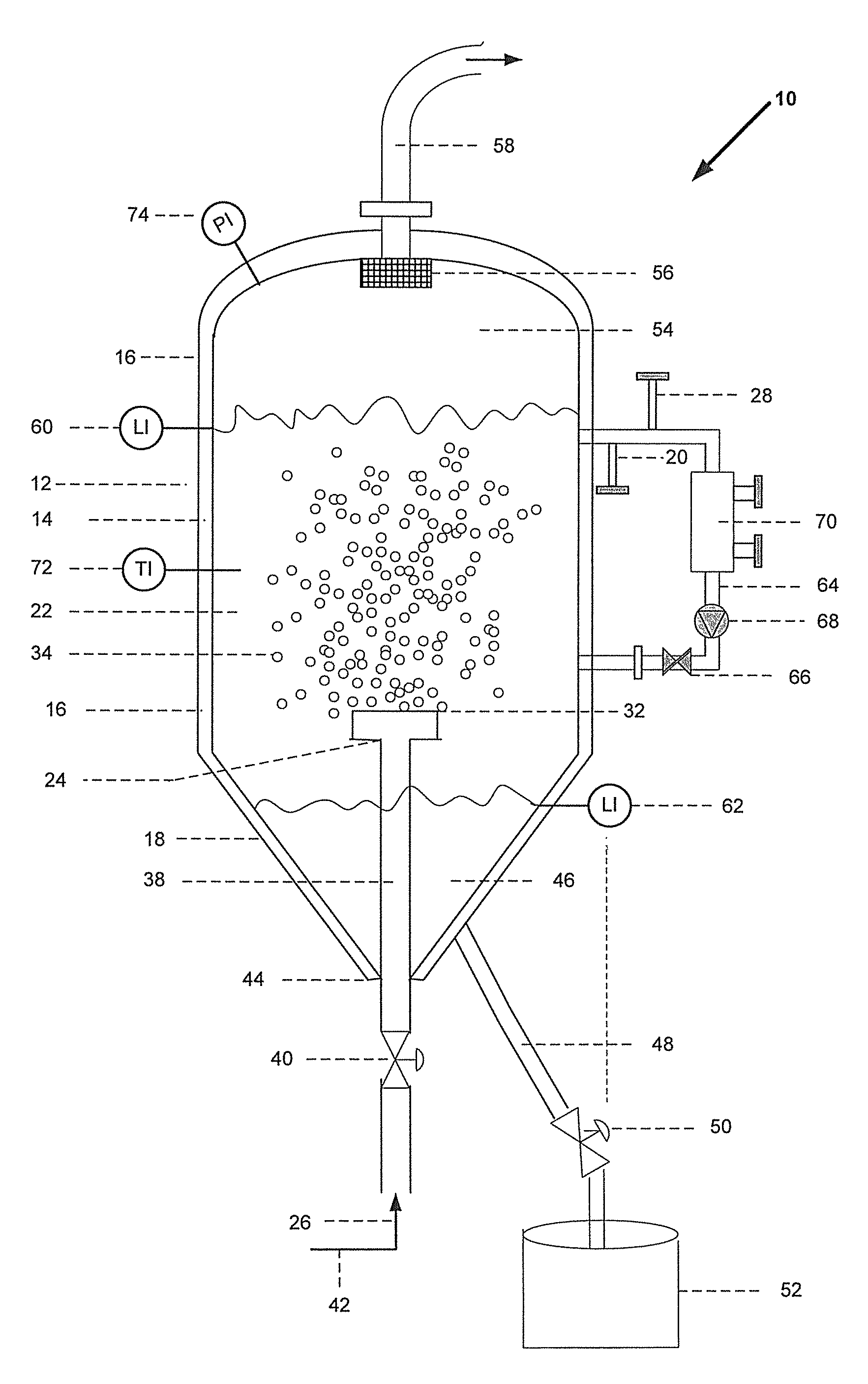 Scavenging and tailgas process