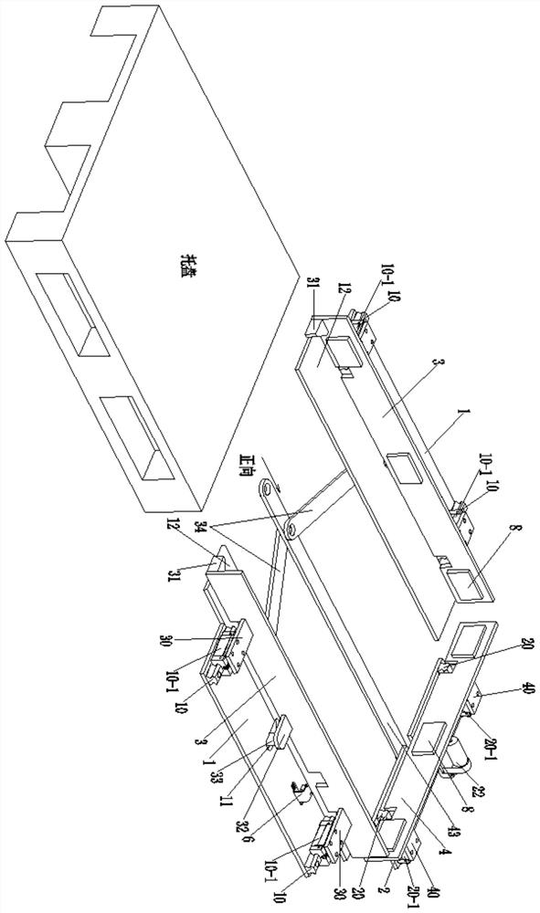 Tray linkage calibration device and method