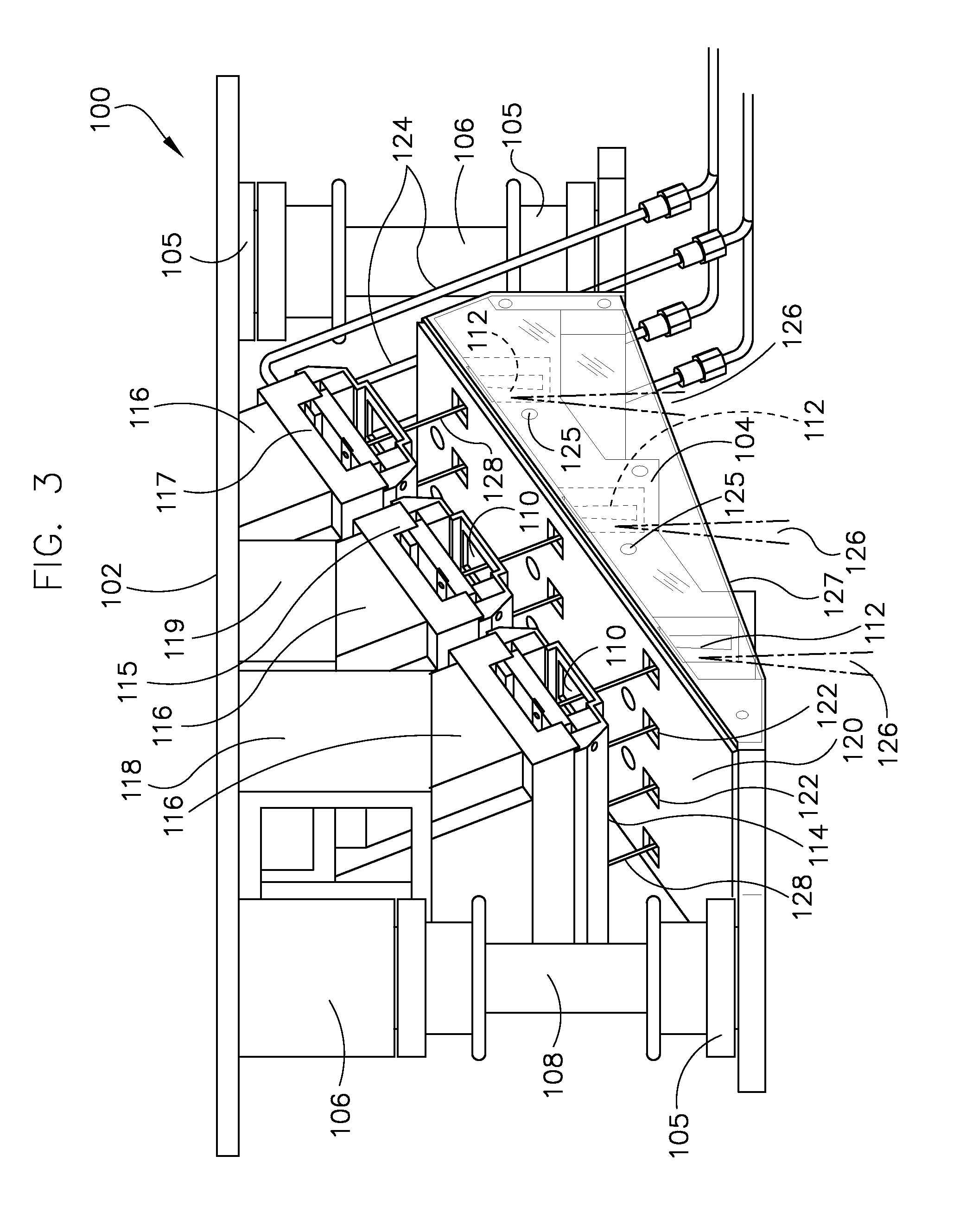 Modular multispot x-ray source and method of making same