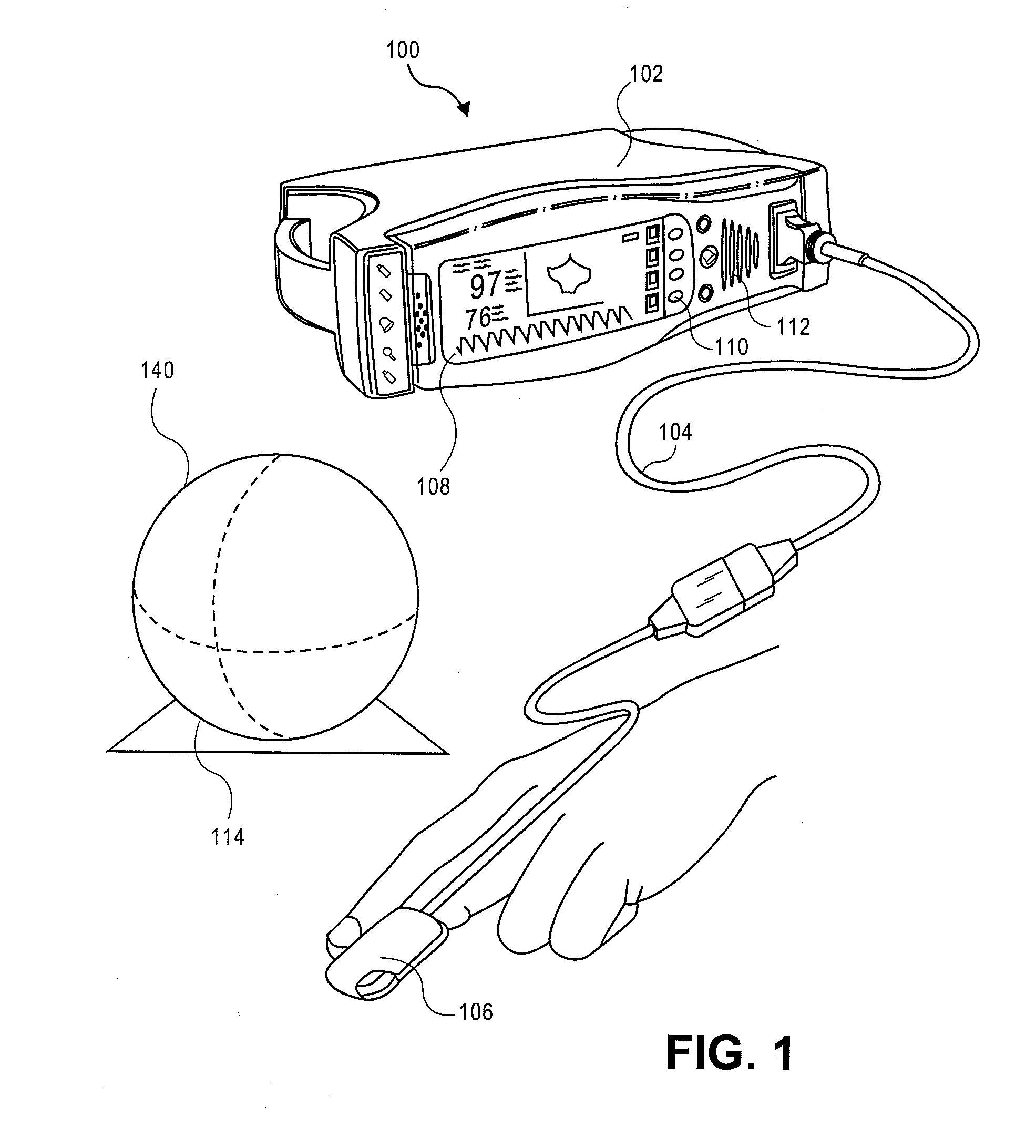 Patient monitor ambient display device