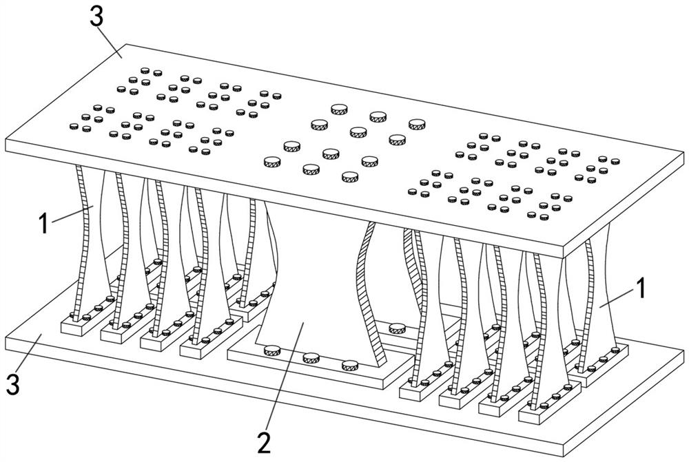 A staged yield type mild steel damper and its construction method