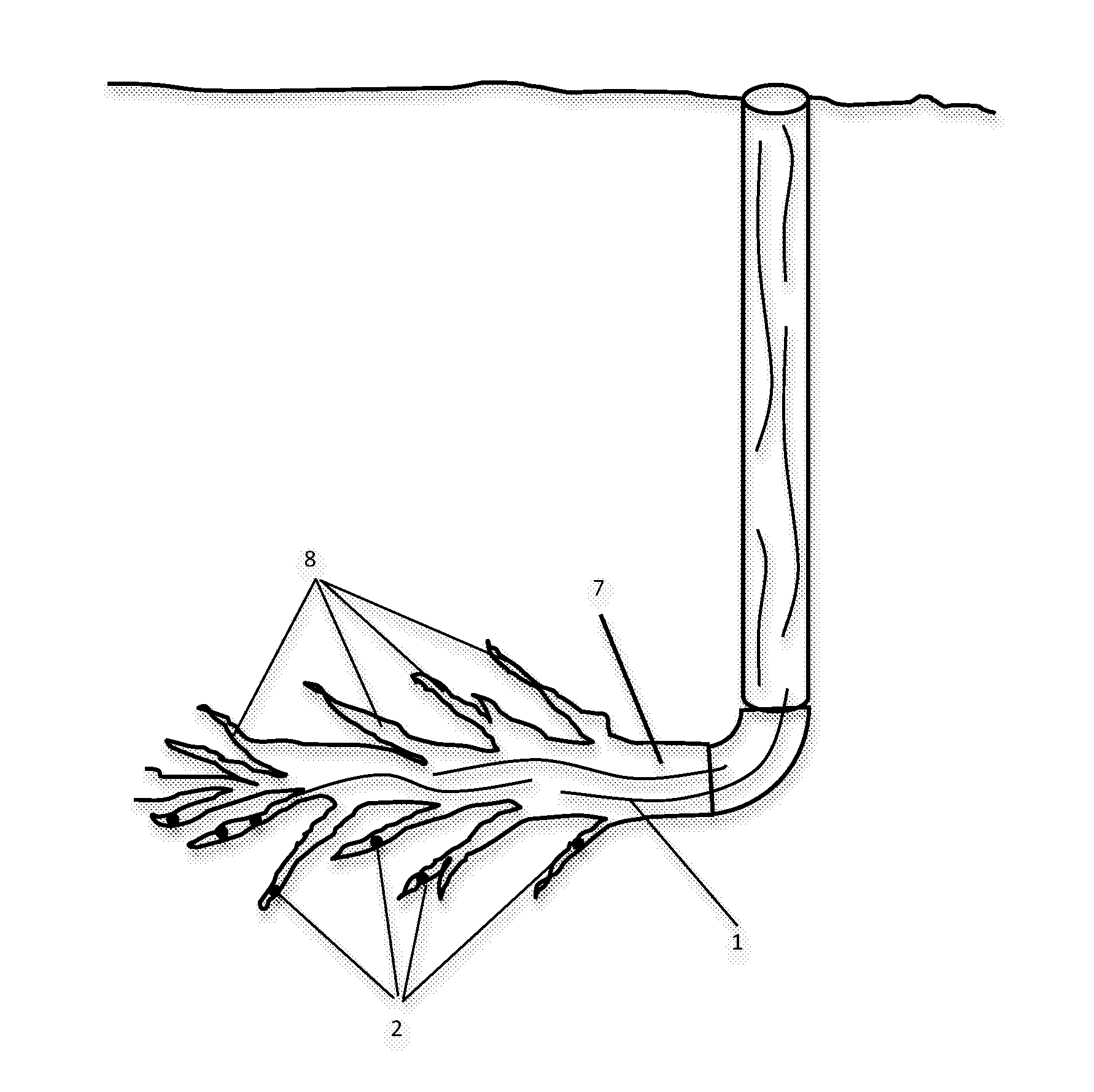 A proppant immobilized enzyme and a visofied fracture fluid