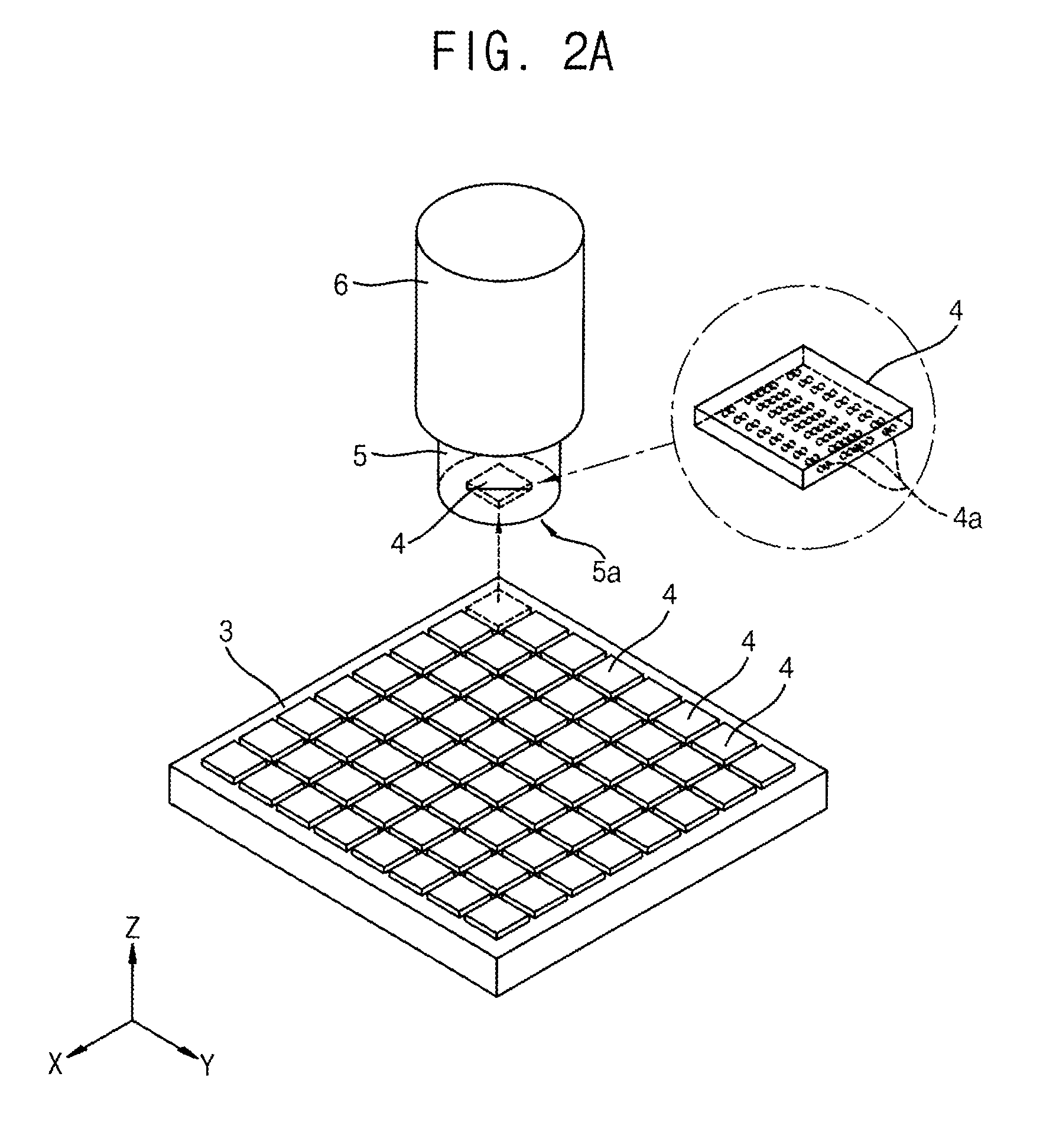 Mounting apparatus and mounting method for flip chip bonding semiconductor chips using two-step pressing process