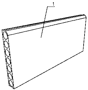 Prefabricated reinforced concrete board molding bed and construction method