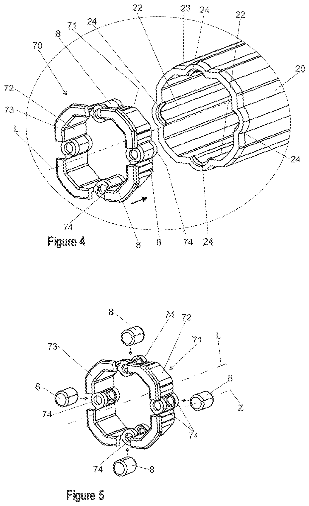 Steering shaft for a motor vehicle