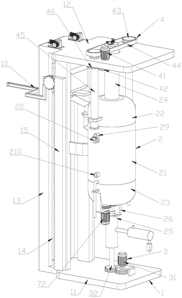 An energy-saving crystal growth single crystal furnace equipment and its application method